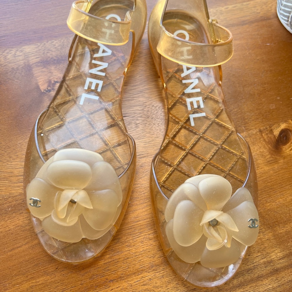 Chanel Jelly sandals